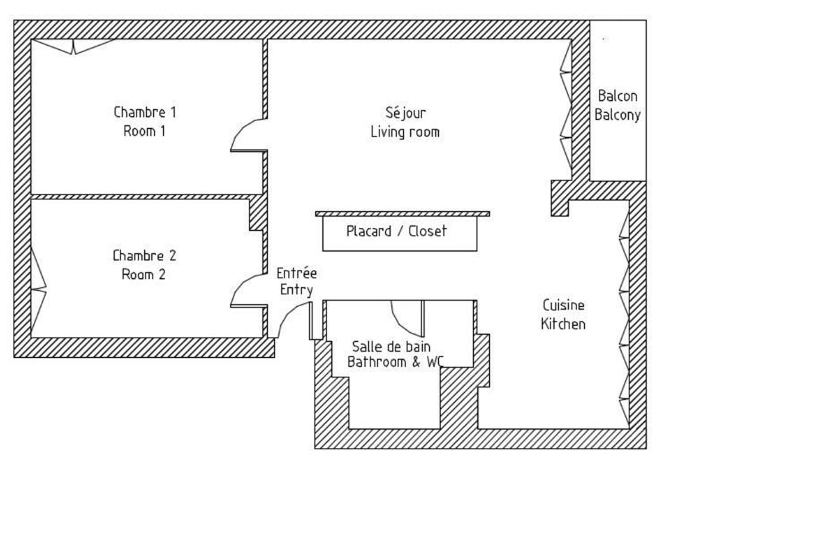 勒普莱西-罗班松Apt3P-55M2-Parkingfree-5Km From Paris公寓 外观 照片