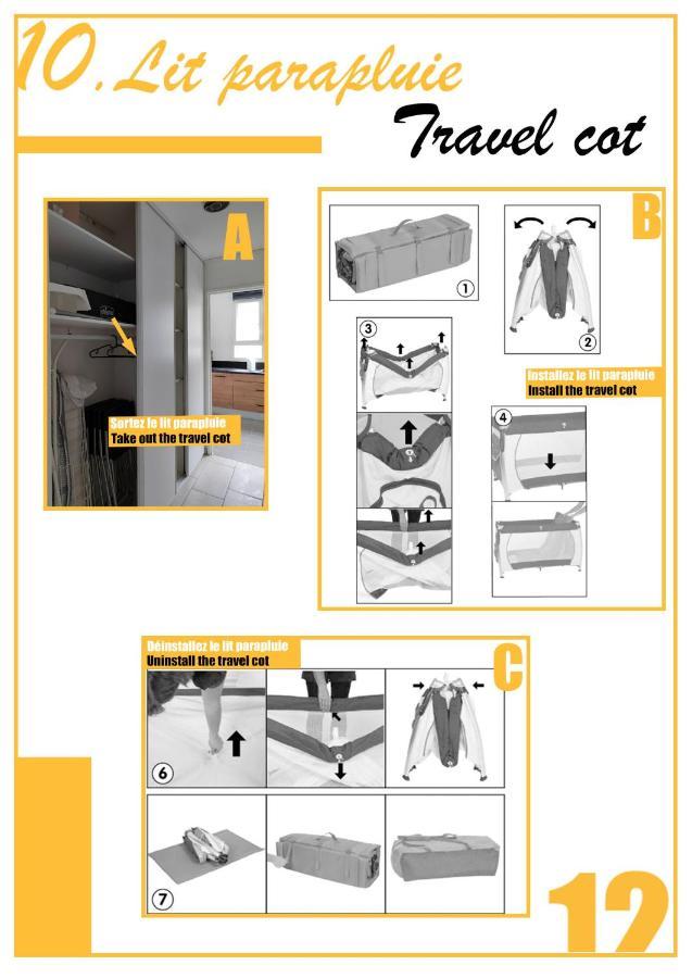 勒普莱西-罗班松Apt3P-55M2-Parkingfree-5Km From Paris公寓 外观 照片